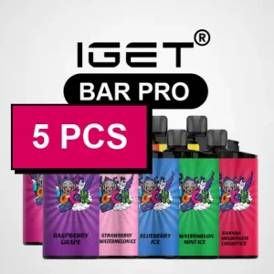 IGET Bar Pro Wholesale 5 Pcs