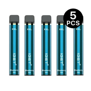 IGET XXL 1800 Puffs Blueberry Ice 5 pack